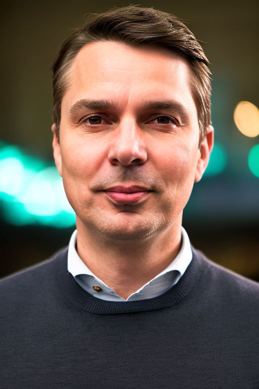 Foto af Lennart Rasmussens som er indehaver af Rasmussens Hørecenter